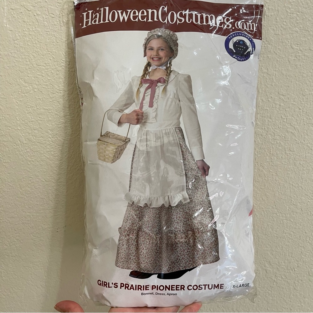 Girls Prairie Pioneer Costume